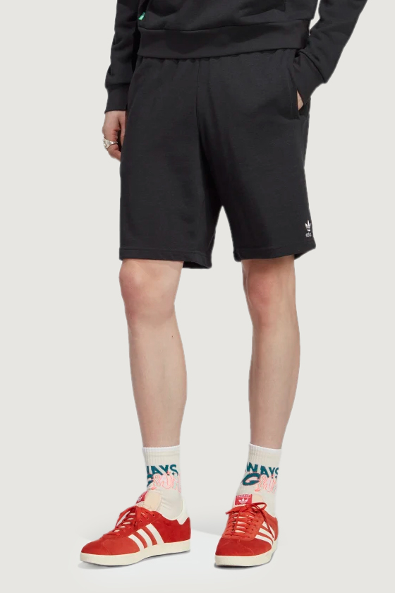 Bermuda Adidas Originals ESS+ SHORTS H BLACK Nero