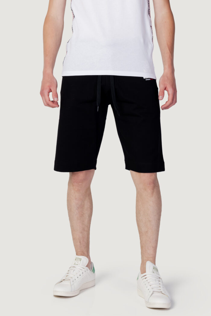 Bermuda Moschino Underwear STAMPA LOGO TINTA UNITA Nero