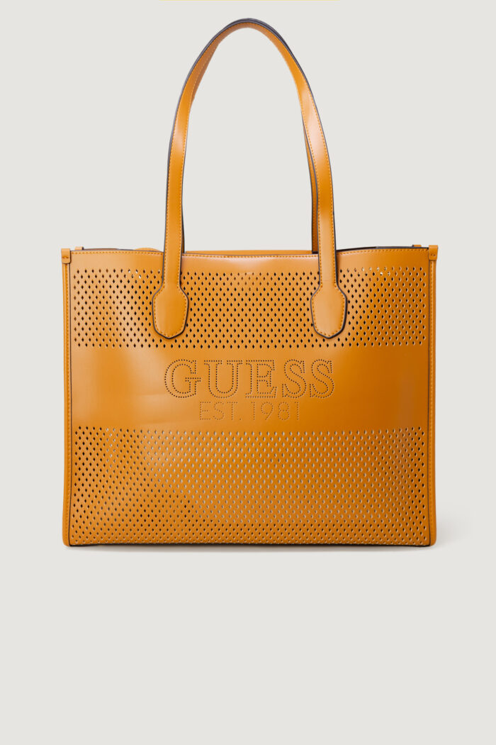 Borsa Guess KATEY PERF TOTE Cuoio