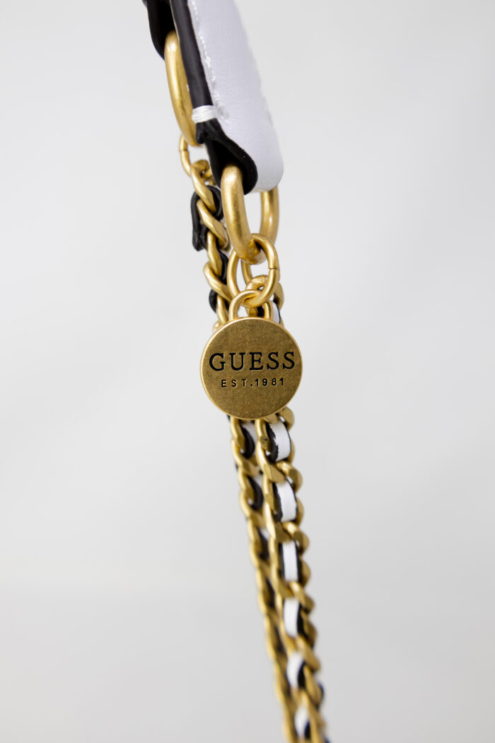 Borsa Guess GIULLY CONVERTIBLE XBODY FLAP Bianco