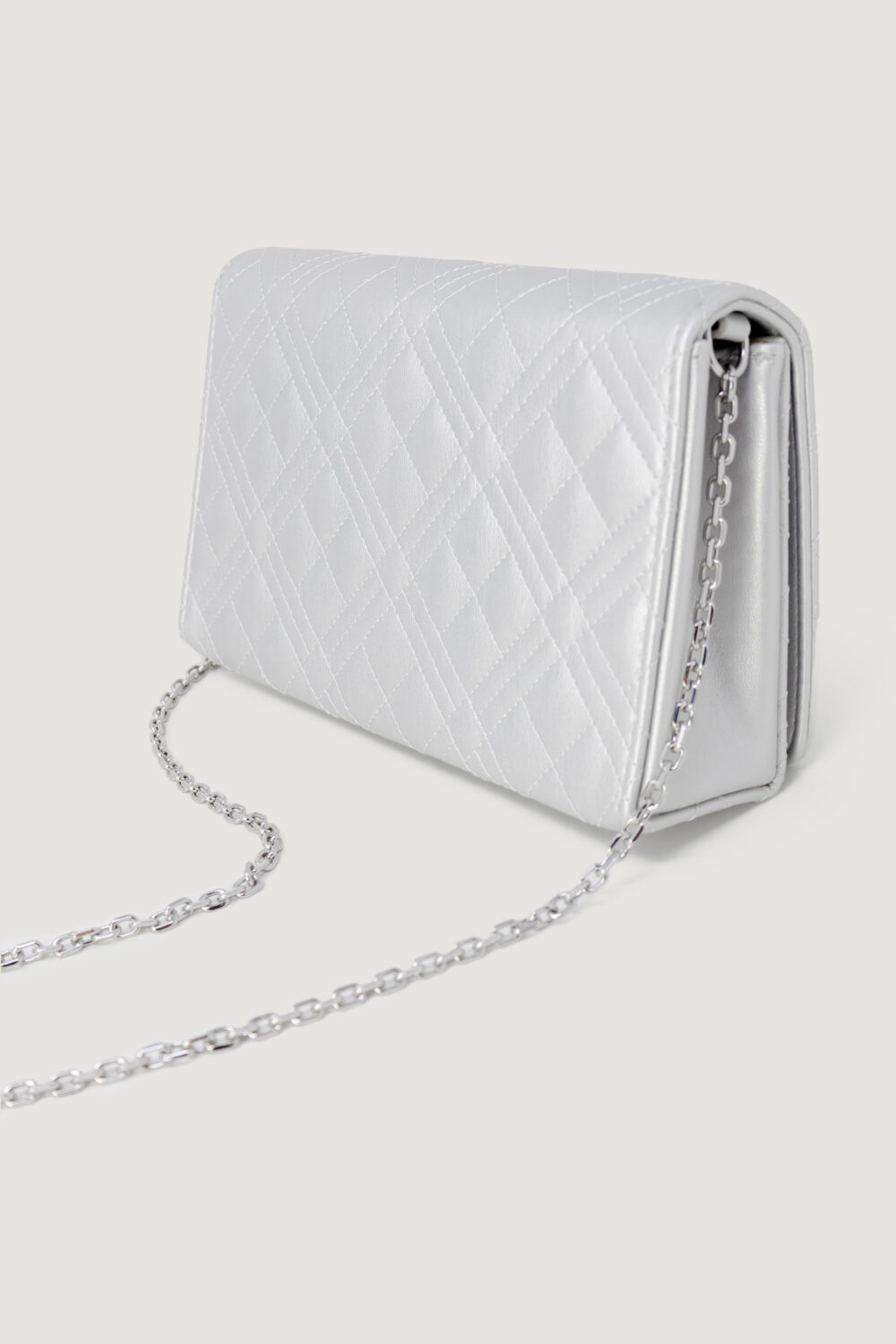 Borsa Love Moschino QUILTED Argento - Foto 3