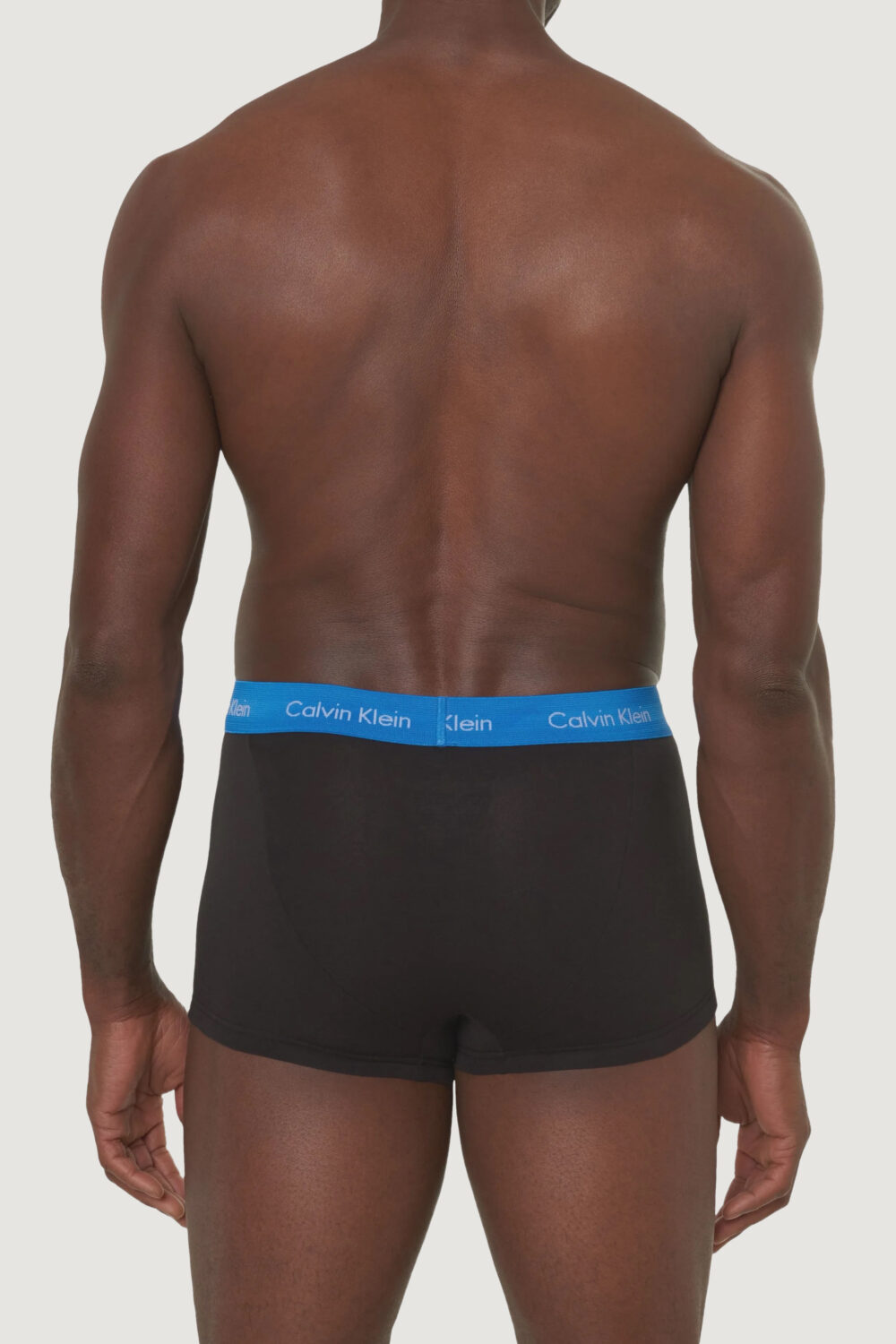 Boxer Calvin Klein Underwear LOW RISE TRUNK 3PK B Blu Chiaro - Foto 3