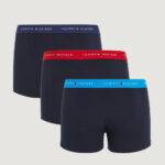 Boxer Tommy Hilfiger 3P WB TRUNK Rosso - Foto 4