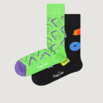 Calzini Lunghi Happy Socks 2-PACK BART SPECIAL GIFT SET Nero - Foto 2