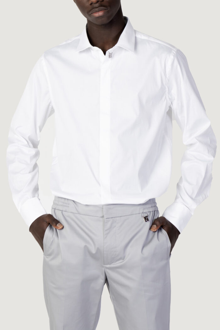 Camicia manica lunga Costume National TINTA UNITA Bianco