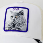 Cappello con visiera GOORIN BROS THE DIVA CAT Bianco - Foto 2