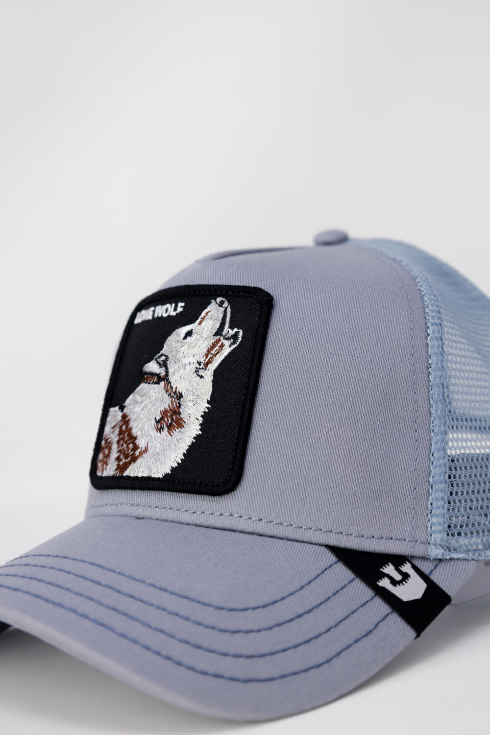 Cappello con visiera GOORIN BROS LONE WOLF Grigio - Foto 2