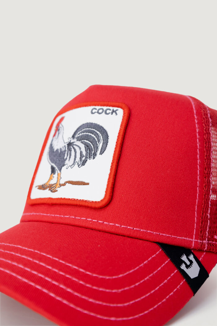 Cappello con visiera Goorin Bros THE COCK Rosso