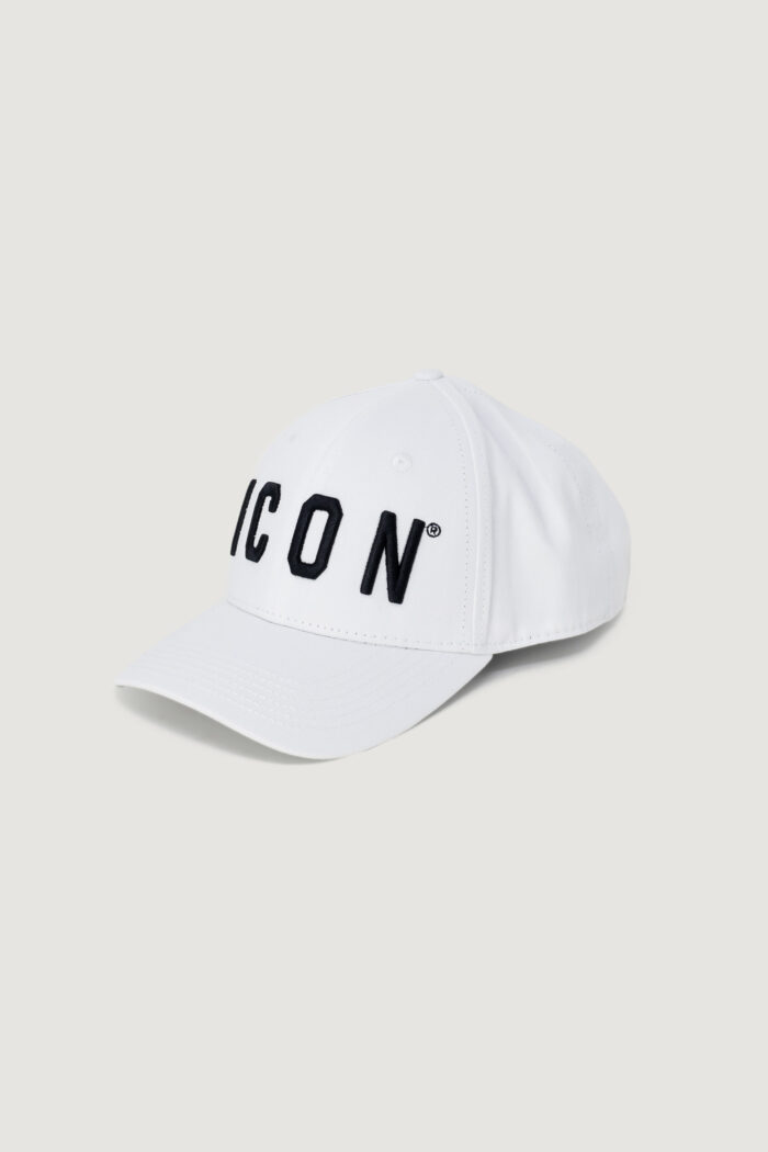 Cappello con visiera Icon RICAMO 3D Bianco