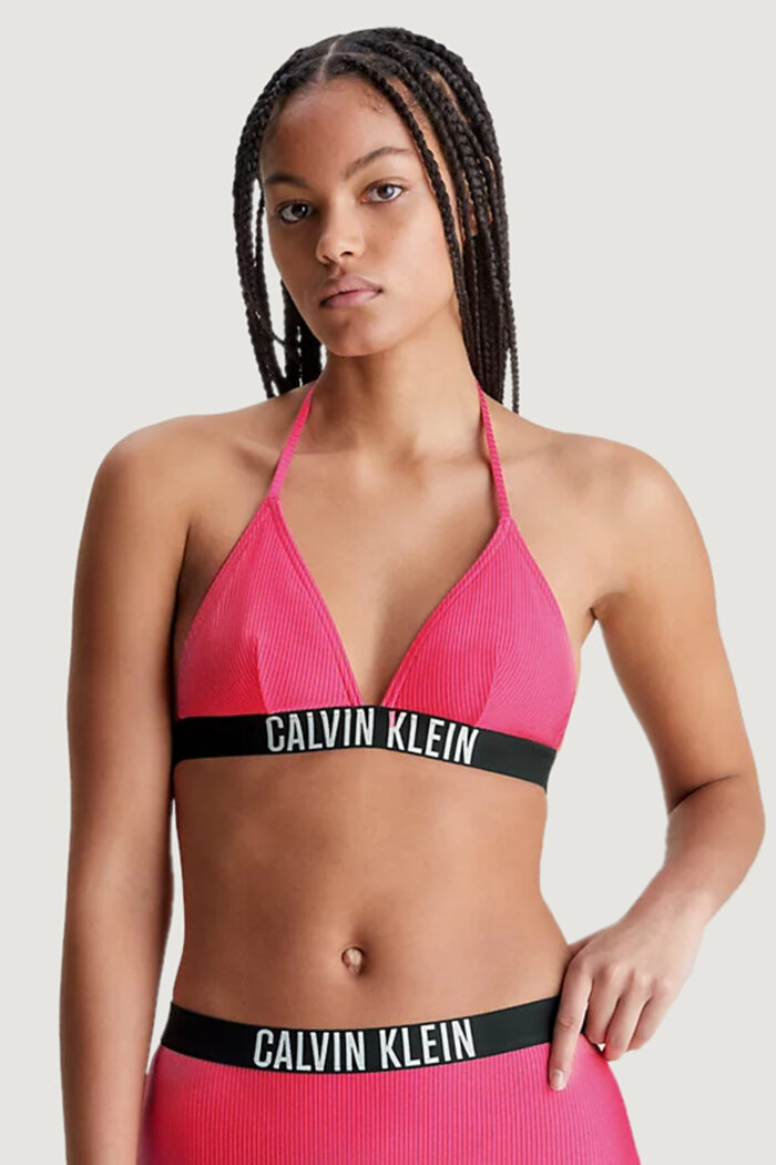 Costume da bagno Calvin Klein TRIANGLE-RP Rosa