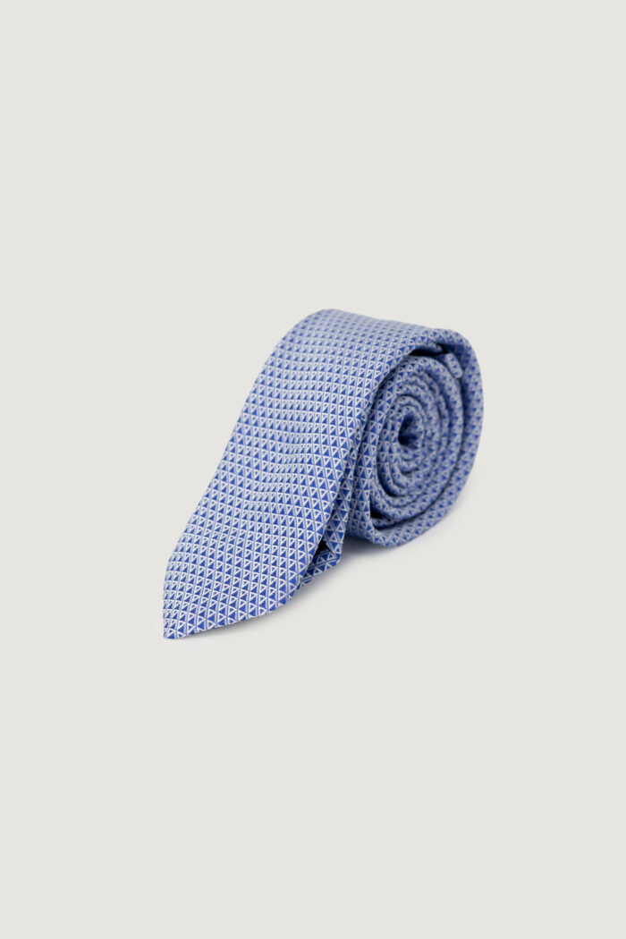 Cravatta Hugo TRIANGLE PATTERN Blu