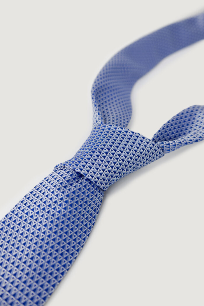 Cravatta Hugo TRIANGLE PATTERN Blu