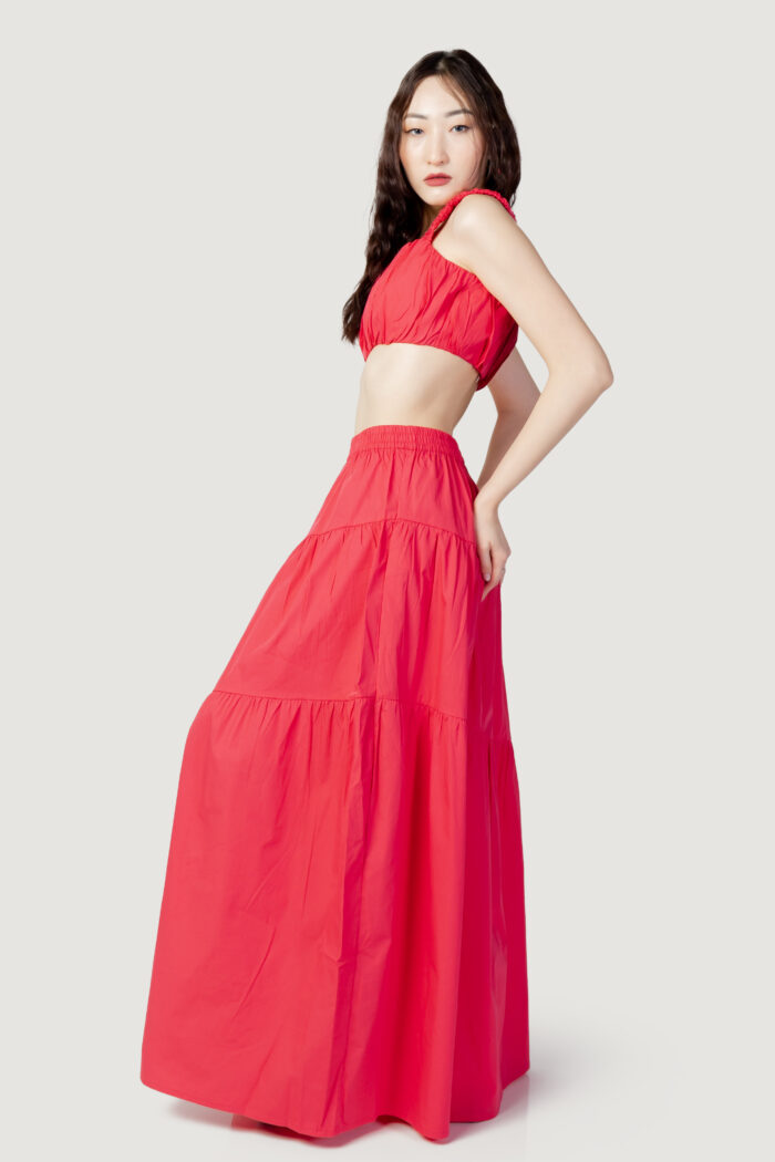 Gonna lunga Only ONLPAIGE LONG SKIRT  WVN – 15296225 Rosso