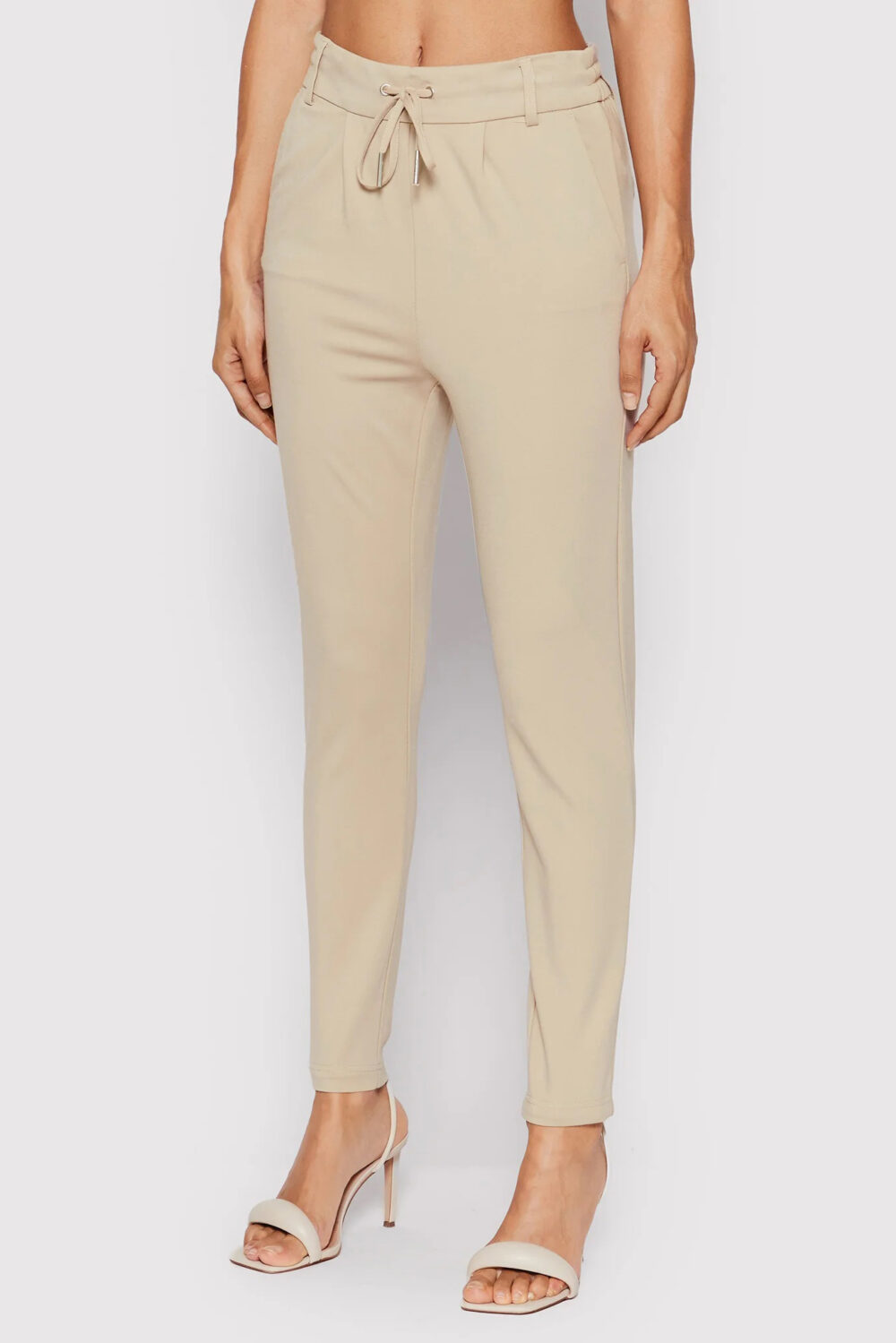 Pantaloni Only ONLPOPTRASH LIFE EASY COL NOOS Beige chiaro - Foto 1