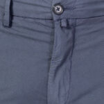 Pantaloni skinny Borghese CHINO LONG POPELINE STRETCH Blu Chiaro - Foto 3