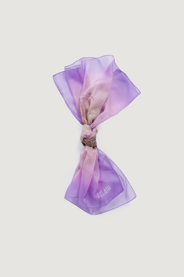 Pashmina Alviero Martini Prima Classe GEO SFUMATO Viola