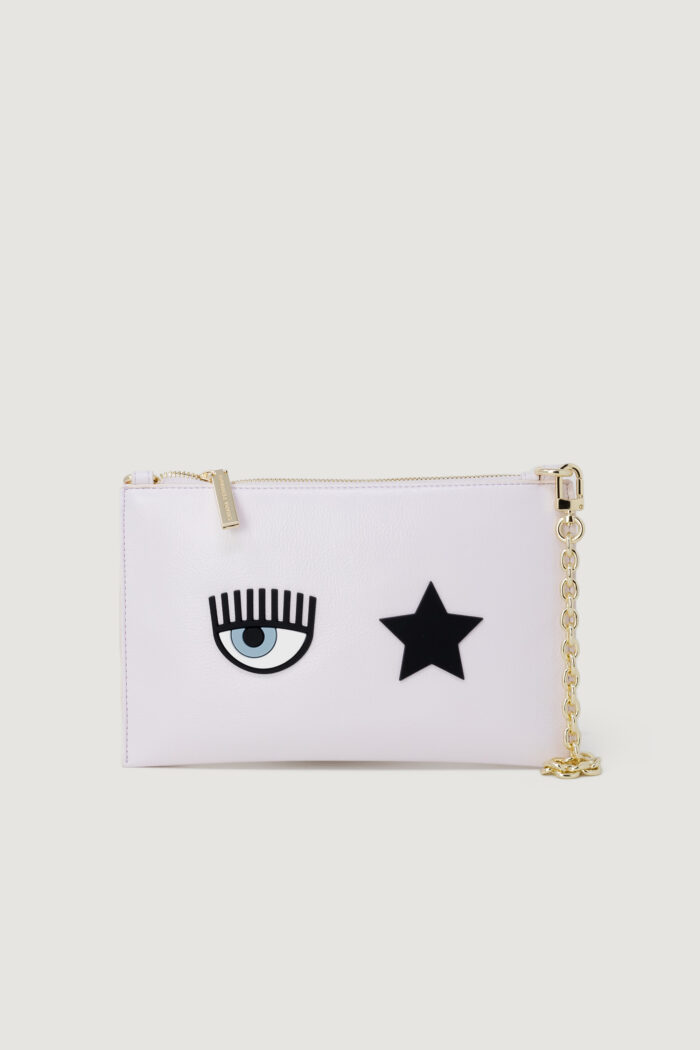 Pochette Chiara Ferragni RANGE O EYE STAR LOGO Rosa Cipria