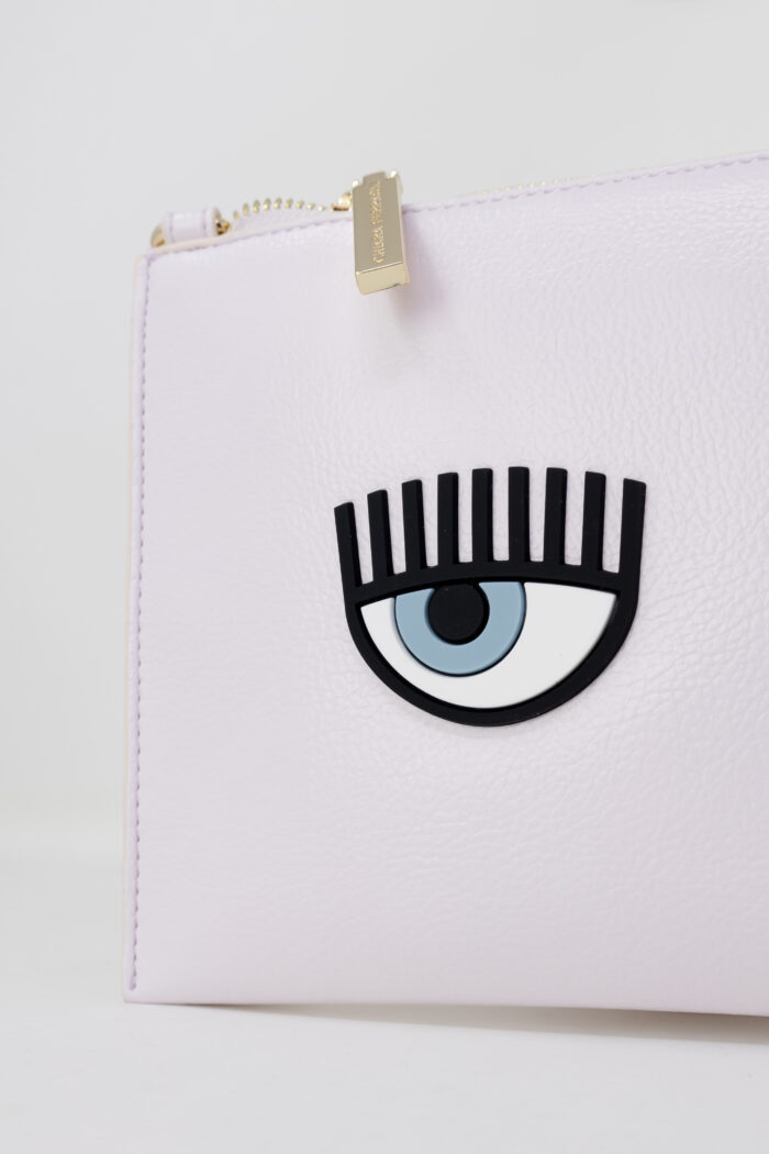 Pochette Chiara Ferragni RANGE O EYE STAR LOGO Rosa Cipria