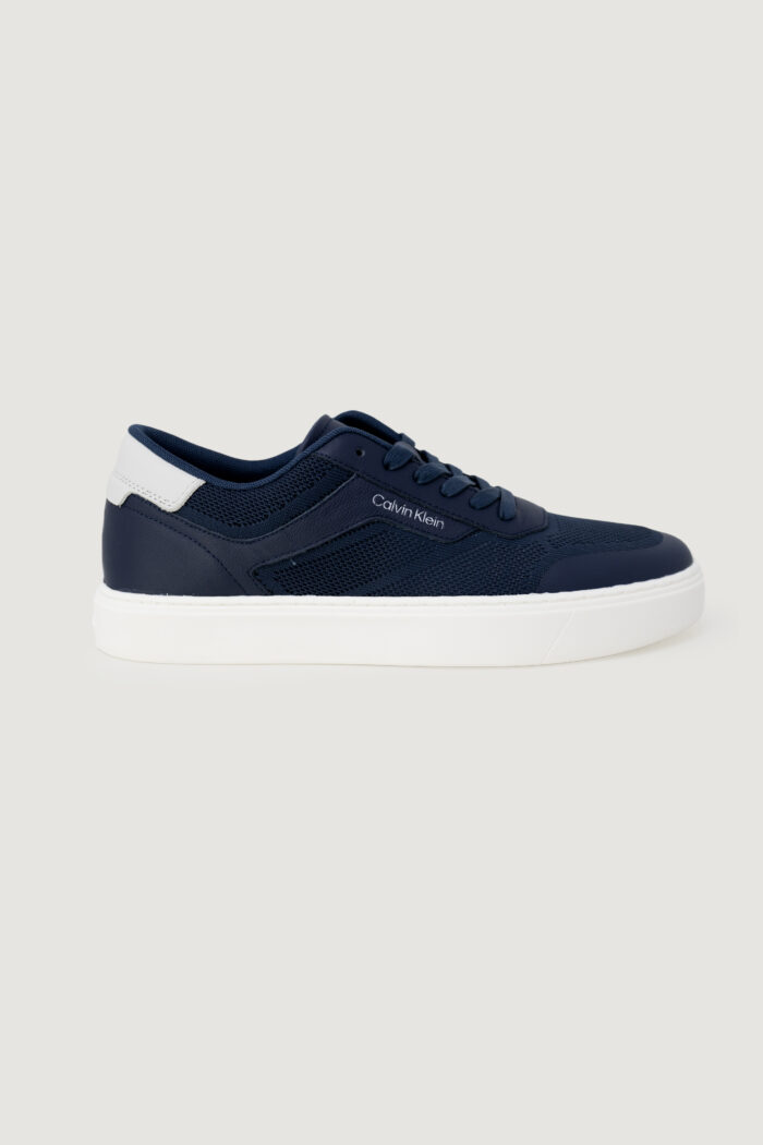 Sneakers Calvin Klein LOW TOP LACE UP KNIT HM0HM009220GY Blu