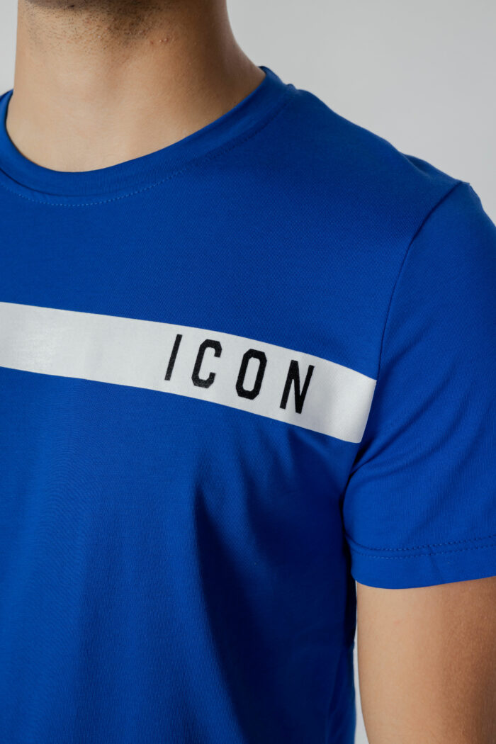 T-shirt Icon FASCIA LOGO Azzurro