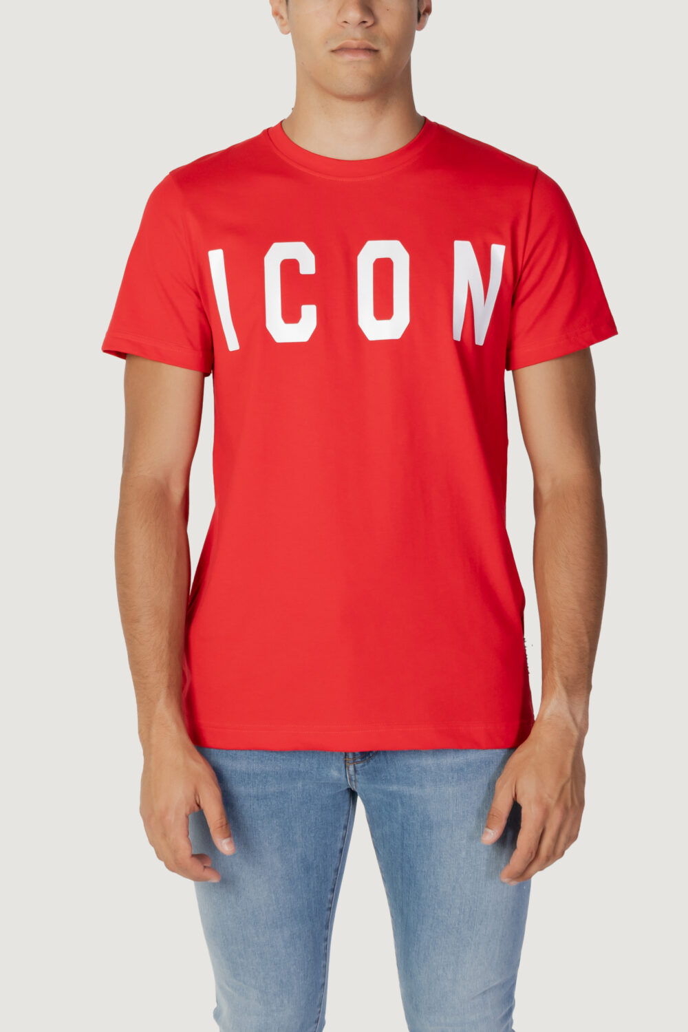 T-shirt Icon LOGO Rosso - Foto 1