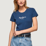 T-shirt Pepe Jeans NEW VIRGINIA Blu - Foto 1