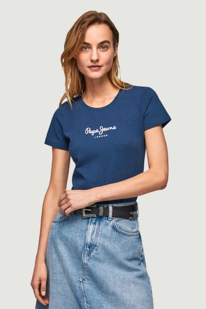 T-shirt Pepe Jeans NEW VIRGINIA Blu