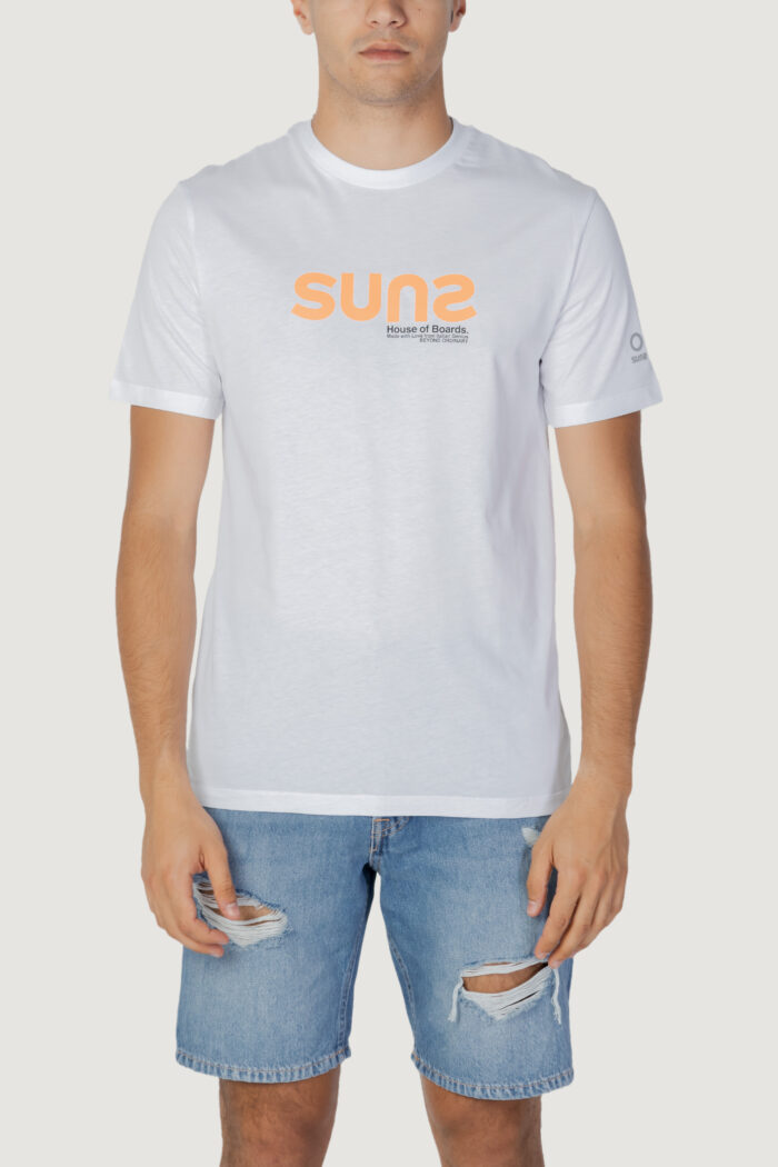 T-shirt Suns PAOLO BARND Bianco