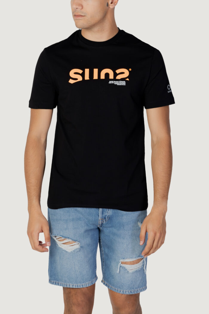 T-shirt Suns PAOLO SUNS MOON Nero