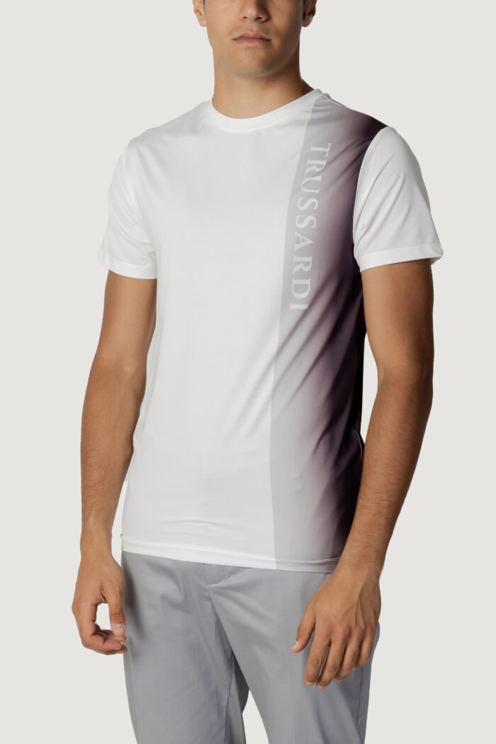 T-shirt Trussardi Beachwear LOGO LATERALE Bianco