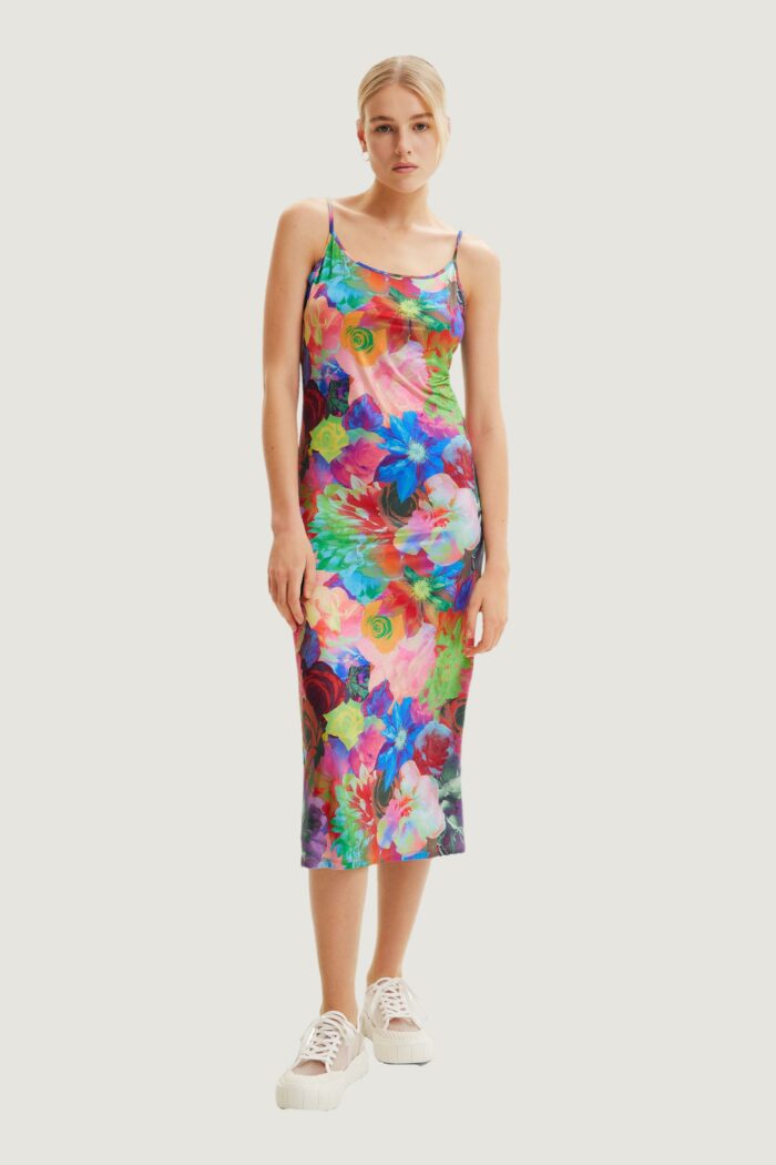 Vestito lungo Desigual VEST TULIPA Verde