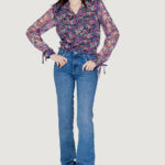 Bluse manica lunga Jacqueline de Yong JDYSINA L/S STRING TOP WVN Nero - Foto 3