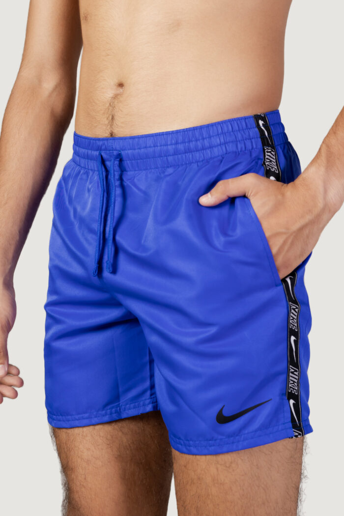 Costume da bagno Nike Swim LOGO TAPE Blu