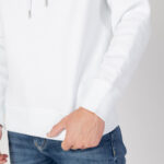 Felpa con cappuccio Calvin Klein Jeans MONOLOGO HOODIE Bianco - Foto 3