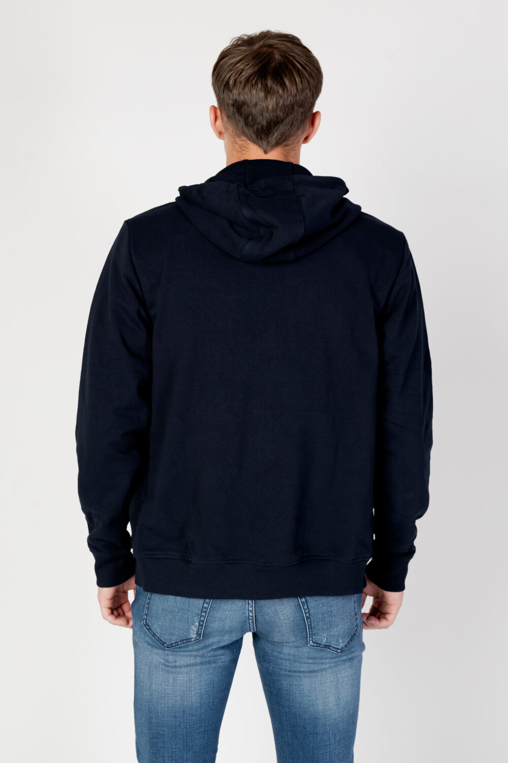 Felpa con cappuccio Tommy Hilfiger Jeans TJM REG SIGNATURE ZI Blu - Foto 3
