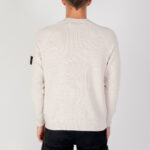 Maglione Calvin Klein Jeans CORE BADGE SWEATER Beige - Foto 3