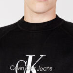 Maglione Calvin Klein Jeans LOGO DRIVER SWEATER Nero - Foto 4