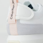 Sneakers Calvin Klein Jeans TOOTHY RUNNER LACEUP Bianco - Foto 5