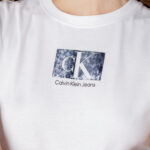 T-shirt Calvin Klein Jeans PRINTED BOX SLIM TEE Bianco - Foto 2