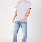 T-shirt Calvin Klein Jeans MONOLOGO REGULAR TEE Lilla - Foto 3