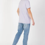 T-shirt Calvin Klein Jeans MONOLOGO REGULAR TEE Lilla - Foto 4