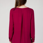 Bluse manica lunga Vila Clothes VILUCY L/S SHIRT - NOOS Bordeaux - Foto 3