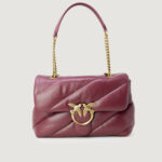Borsa Pinko CLASSIC LOVE PUFF MAXI QUILT Bordeaux - Foto 1