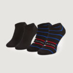 Calzini corti Tommy Hilfiger TH MEN SNEAKER 2P BRETON S Nero - Foto 1