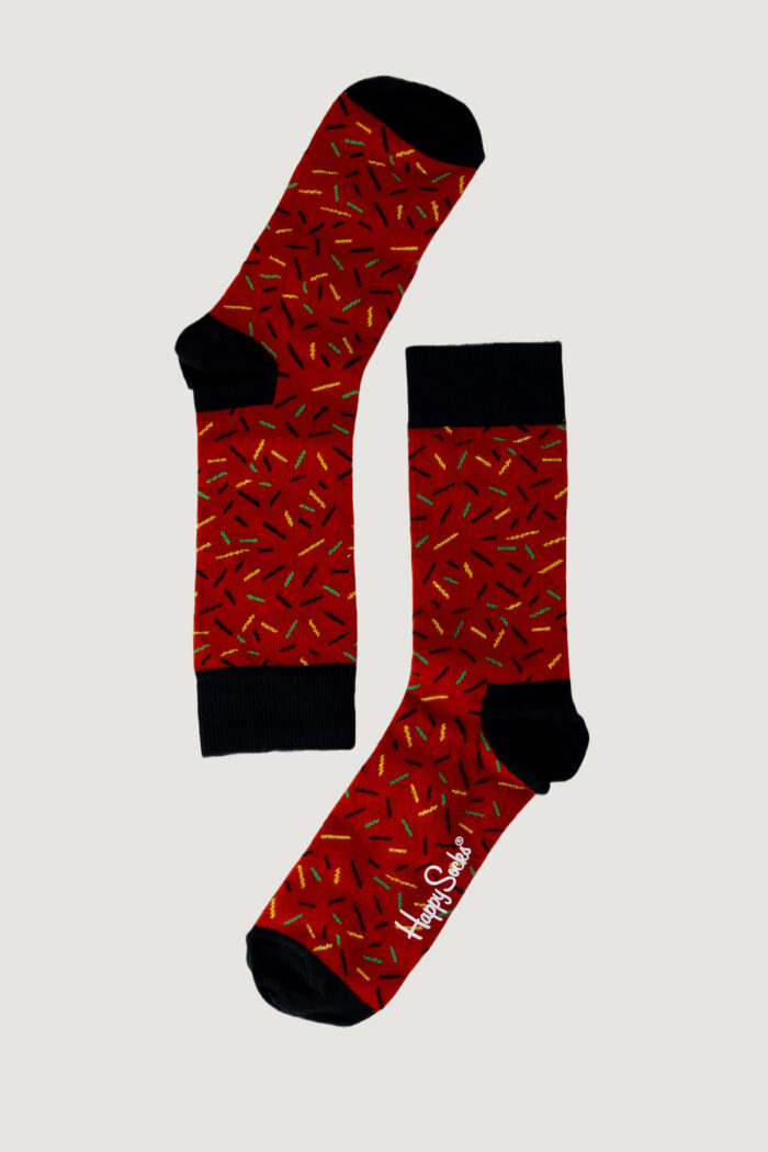 Calzini Lunghi Happy Socks X-MAS GIFT BOX (SINGING) Rosso