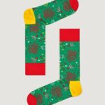 Calzini Lunghi Happy Socks CALZINI Verde - Foto 2