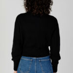 Maglione Calvin Klein Jeans BLOWN UP CK LOOSE SW Nero - Foto 4