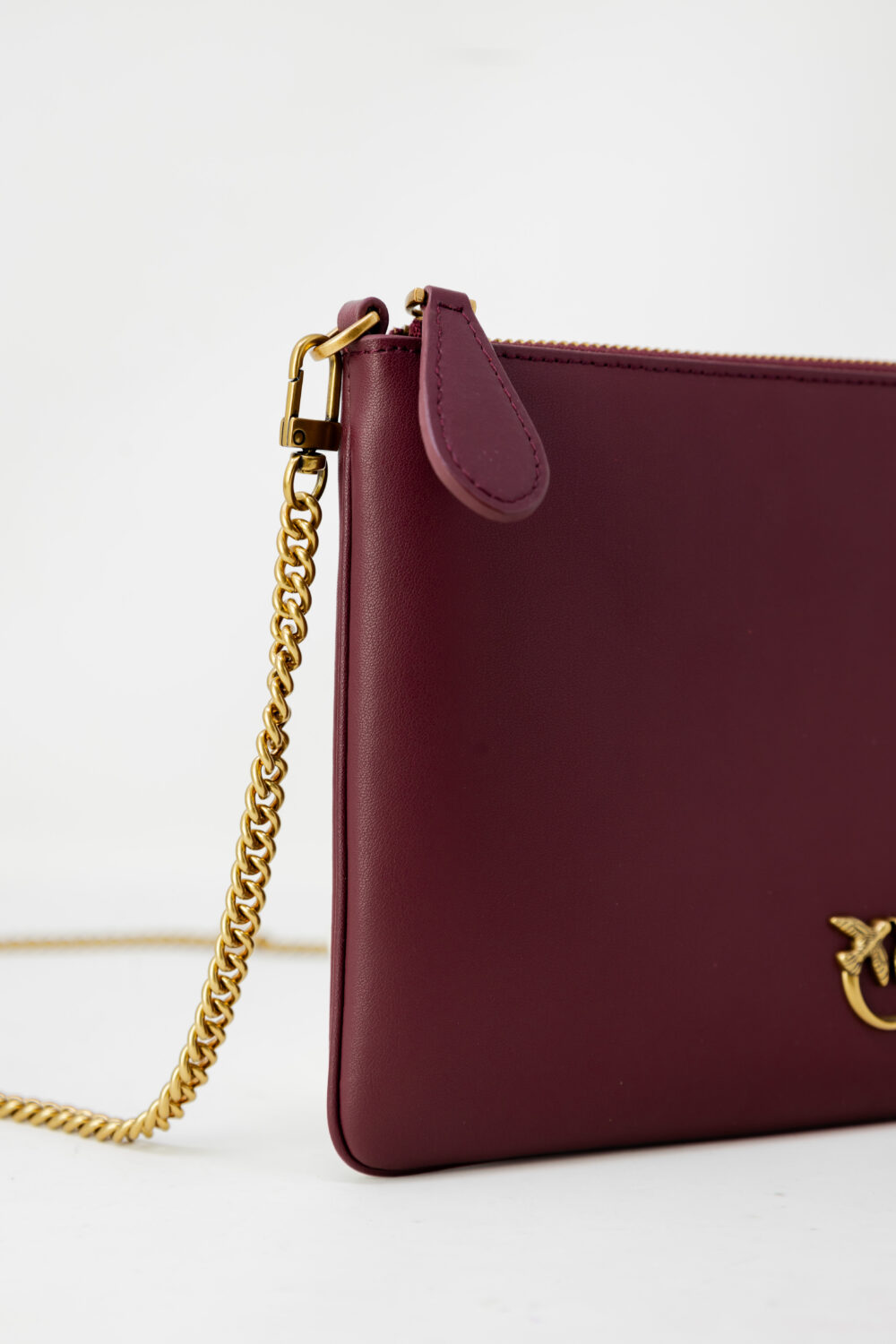 Pochette Pinko CLASSIC FLAT LOVE SIMPLY Bordeaux - Foto 5