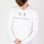 T-shirt manica lunga Armani Exchange  Bianco - Foto 1