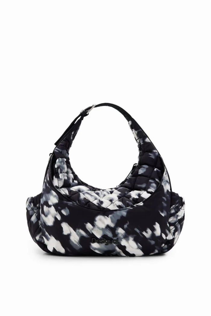 Desigual Borsa BOLS_LETTERING GUIMAR MINI Nero